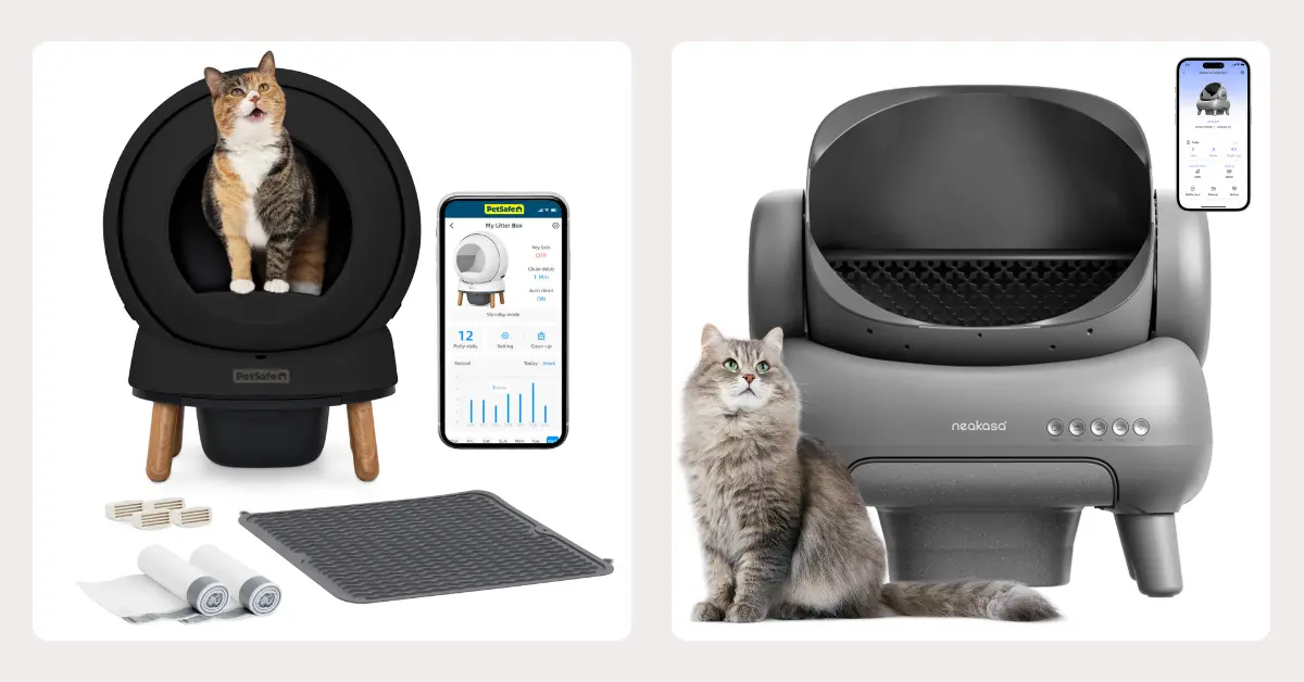 Neakasa M1 Cat Litter Box Vs. PetSafe ScoopFree SmartSpin